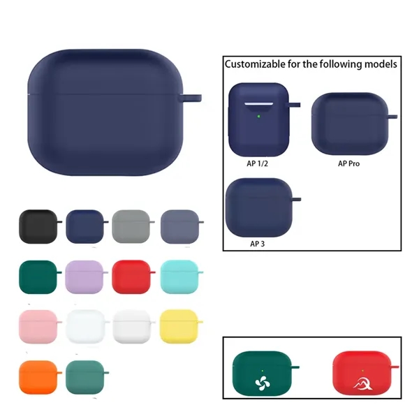 Silicone protective case for earphones - Silicone protective case for earphones - Image 1 of 3