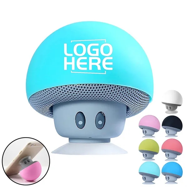 Mini Waterproof Mushroom Bluetooth Speaker - Mini Waterproof Mushroom Bluetooth Speaker - Image 0 of 4