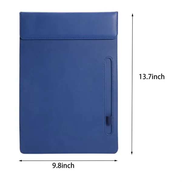 Executive A4 Leather Clipboard With Pen Slot - Executive A4 Leather Clipboard With Pen Slot - Image 2 of 4
