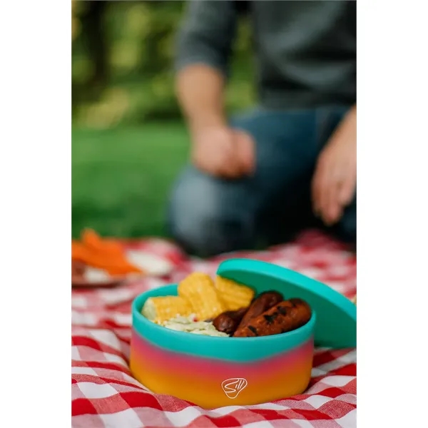 Silipint Silicone 30 oz Lidded Bowl - Silipint Silicone 30 oz Lidded Bowl - Image 1 of 8