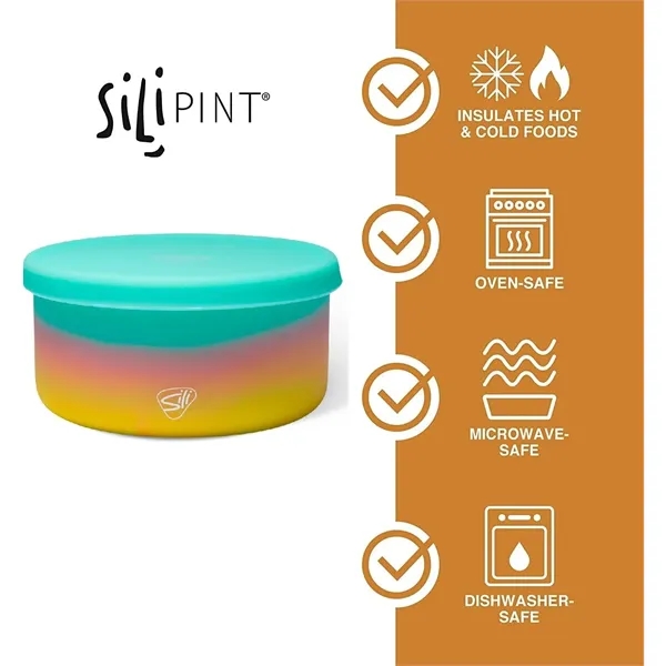 Silipint Silicone 30 oz Lidded Bowl - Silipint Silicone 30 oz Lidded Bowl - Image 7 of 8