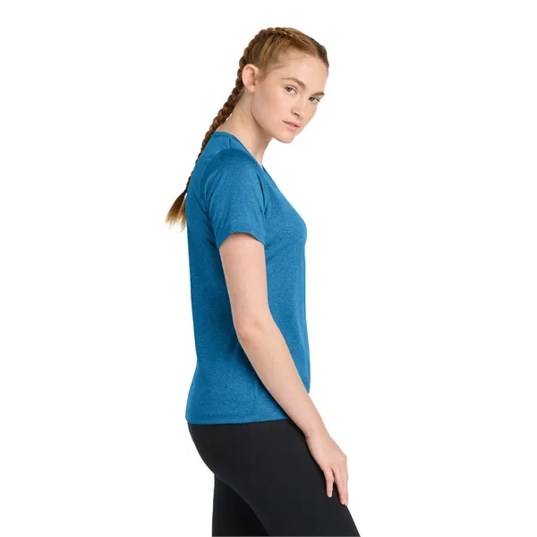 Sport-Tek Women's Heather Contender Scoop Neck Tee. - Sport-Tek Women's Heather Contender Scoop Neck Tee. - Image 3 of 39