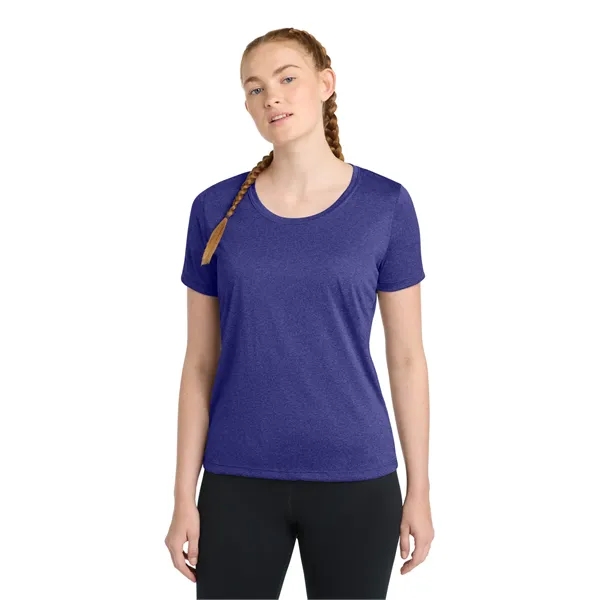 Sport-Tek Women's Heather Contender Scoop Neck Tee. - Sport-Tek Women's Heather Contender Scoop Neck Tee. - Image 5 of 39
