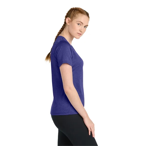Sport-Tek Women's Heather Contender Scoop Neck Tee. - Sport-Tek Women's Heather Contender Scoop Neck Tee. - Image 7 of 39