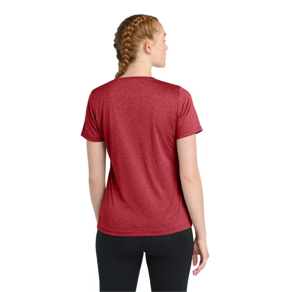 Sport-Tek Women's Heather Contender Scoop Neck Tee. - Sport-Tek Women's Heather Contender Scoop Neck Tee. - Image 9 of 39