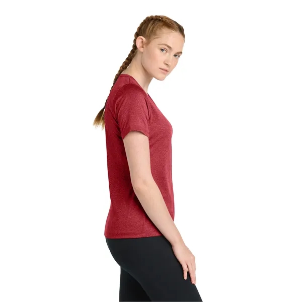Sport-Tek Women's Heather Contender Scoop Neck Tee. - Sport-Tek Women's Heather Contender Scoop Neck Tee. - Image 11 of 39