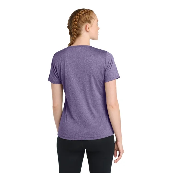 Sport-Tek Women's Heather Contender Scoop Neck Tee. - Sport-Tek Women's Heather Contender Scoop Neck Tee. - Image 14 of 39
