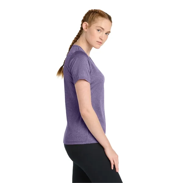 Sport-Tek Women's Heather Contender Scoop Neck Tee. - Sport-Tek Women's Heather Contender Scoop Neck Tee. - Image 15 of 39