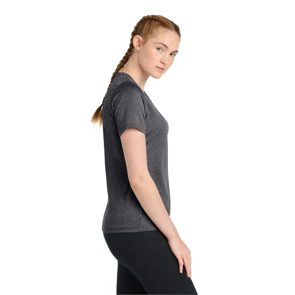 Sport-Tek Women's Heather Contender Scoop Neck Tee. - Sport-Tek Women's Heather Contender Scoop Neck Tee. - Image 31 of 39