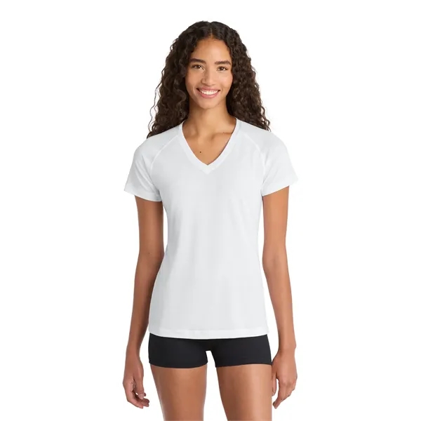 Sport-Tek Women's Ultimate Performance V-Neck. - Sport-Tek Women's Ultimate Performance V-Neck. - Image 20 of 24