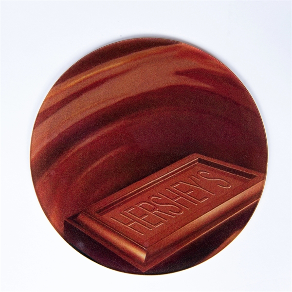 USA Made Round or Square Acrylic Coasters w/Cork Back - USA Made Round or Square Acrylic Coasters w/Cork Back - Image 3 of 3