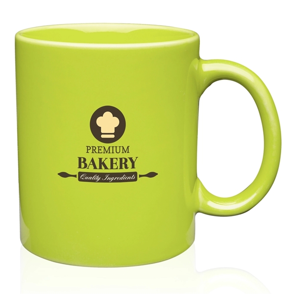11 oz. Economy Ceramic Coffee Mugs, Corporate gift Drinkware - 11 oz. Economy Ceramic Coffee Mugs, Corporate gift Drinkware - Image 14 of 33