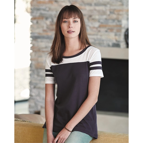 Alternative Women's Vintage 50/50 Jersey Stadium Tee - Alternative Women's Vintage 50/50 Jersey Stadium Tee - Image 0 of 17