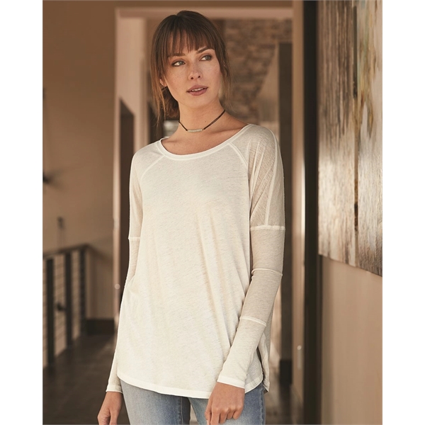 Alternative Women's Gauze Ramble Long Sleeve Raglan Tunic - Alternative Women's Gauze Ramble Long Sleeve Raglan Tunic - Image 0 of 15