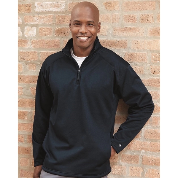 Badger Performance Fleece Quarter-Zip Pullover - Badger Performance Fleece Quarter-Zip Pullover - Image 0 of 36