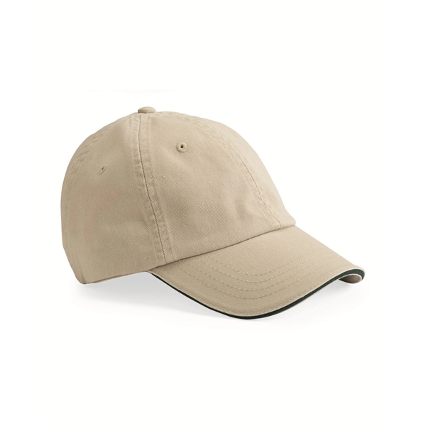 Outdoor Cap Brushed Twill Sandwich Visor Cap