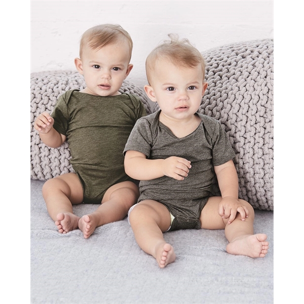 BELLA + CANVAS Infant Triblend Short Sleeve One Piece - BELLA + CANVAS Infant Triblend Short Sleeve One Piece - Image 14 of 21