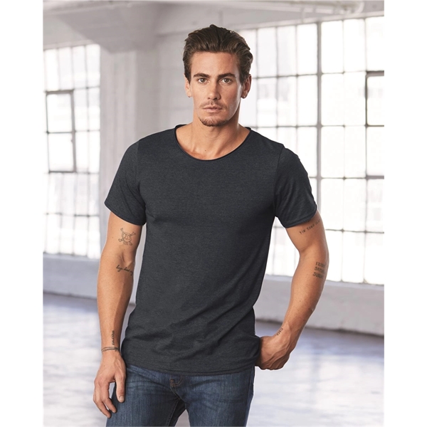 BELLA + CANVAS Raw Neck Tee - BELLA + CANVAS Raw Neck Tee - Image 6 of 22