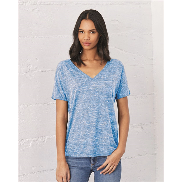 BELLA + CANVAS Women's Slouchy V-Neck Tee - BELLA + CANVAS Women's Slouchy V-Neck Tee - Image 0 of 63