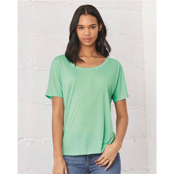 BELLA + CANVAS Women's Slouchy Tee - BELLA + CANVAS Women's Slouchy Tee - Image 3 of 90