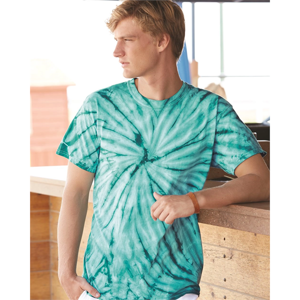 Dyenomite Cyclone Pinwheel Tie-Dyed T-Shirt - Dyenomite Cyclone Pinwheel Tie-Dyed T-Shirt - Image 0 of 91