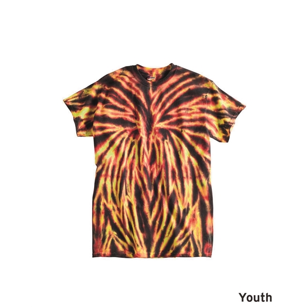Dyenomite Youth Spider Tie-Dyed T-Shirt - Dyenomite Youth Spider Tie-Dyed T-Shirt - Image 0 of 12