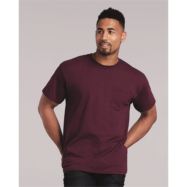 Gildan Ultra Cotton® Pocket T-Shirt - Gildan Ultra Cotton® Pocket T-Shirt - Image 0 of 45