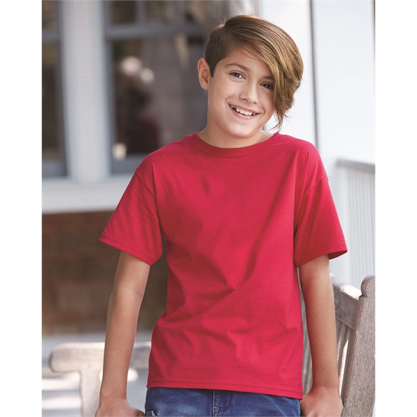 Hanes Perfect-T Youth T-Shirt - Hanes Perfect-T Youth T-Shirt - Image 0 of 42