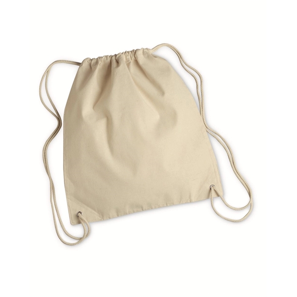 Liberty Bags Canvas Drawstring Backpack - Liberty Bags Canvas Drawstring Backpack - Image 0 of 6