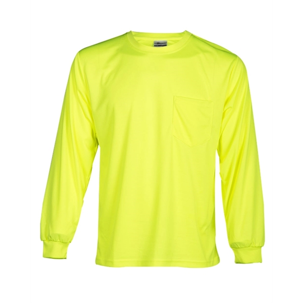 Kishigo Microfiber Polyester Long Sleeve T-Shirt - Kishigo Microfiber Polyester Long Sleeve T-Shirt - Image 4 of 4