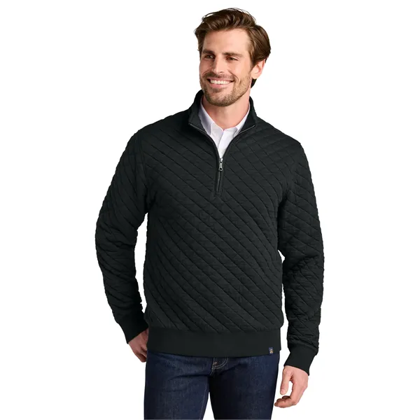 Brooks Brothers Diamond Quilt 1/4-Zip - Brooks Brothers Diamond Quilt 1/4-Zip - Image 0 of 19