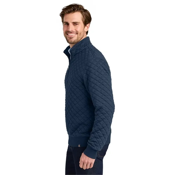 Brooks Brothers Diamond Quilt 1/4-Zip - Brooks Brothers Diamond Quilt 1/4-Zip - Image 11 of 19
