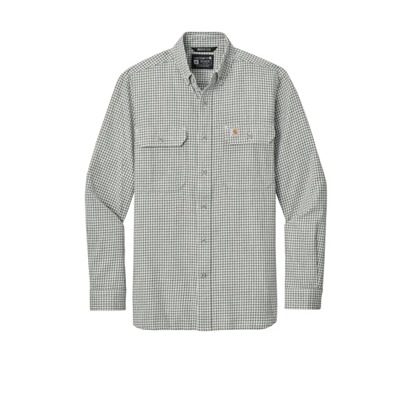Carhartt Rugged Flex Plaid Long Sleeve Shirt - Carhartt Rugged Flex Plaid Long Sleeve Shirt - Image 3 of 9