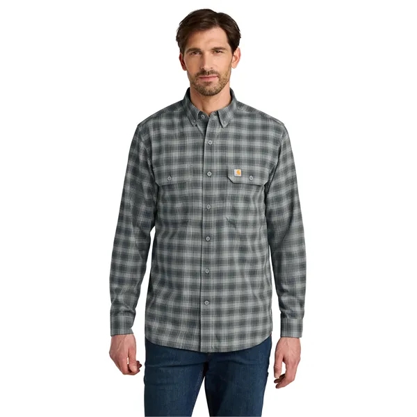 Carhartt Rugged Flex Plaid Long Sleeve Shirt - Carhartt Rugged Flex Plaid Long Sleeve Shirt - Image 5 of 9