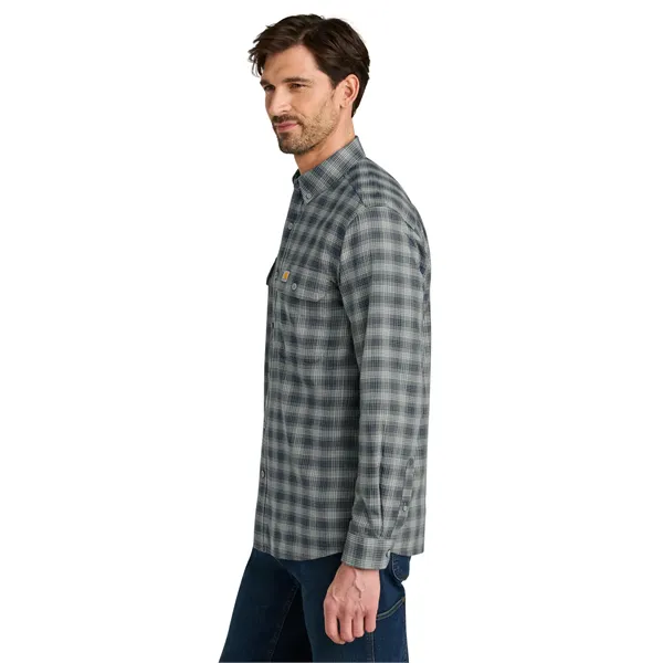 Carhartt Rugged Flex Plaid Long Sleeve Shirt - Carhartt Rugged Flex Plaid Long Sleeve Shirt - Image 7 of 9
