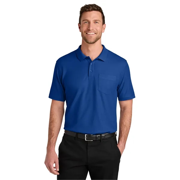 Port Authority Wearever Signature Pique Pocket Polo - Port Authority Wearever Signature Pique Pocket Polo - Image 39 of 49