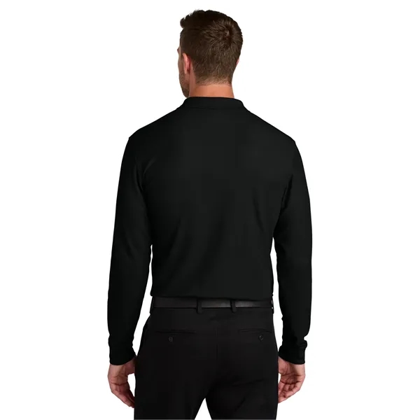 Port Authority Wearever Signature Pique Long Sleeve Polo - Port Authority Wearever Signature Pique Long Sleeve Polo - Image 10 of 49