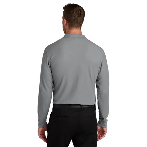 Port Authority Wearever Signature Pique Long Sleeve Polo - Port Authority Wearever Signature Pique Long Sleeve Polo - Image 15 of 49