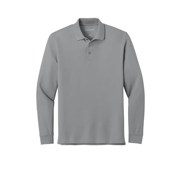 Port Authority Wearever Signature Pique Long Sleeve Polo - Port Authority Wearever Signature Pique Long Sleeve Polo - Image 17 of 49