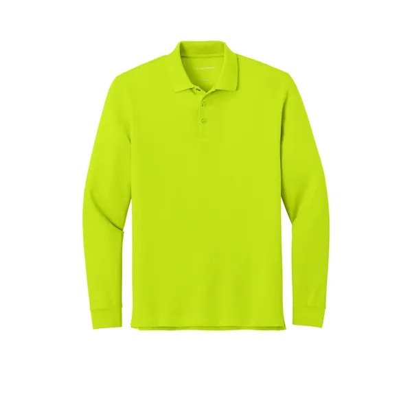 Port Authority Wearever Signature Pique Long Sleeve Polo - Port Authority Wearever Signature Pique Long Sleeve Polo - Image 22 of 49