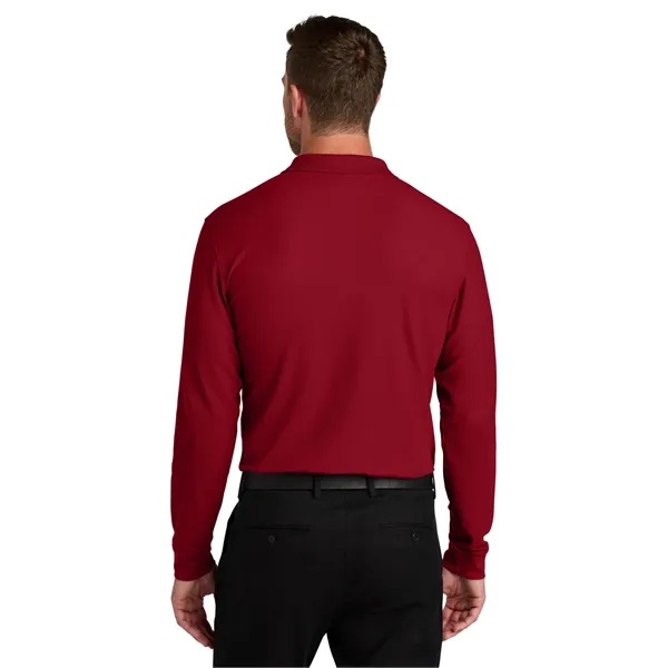 Port Authority Wearever Signature Pique Long Sleeve Polo - Port Authority Wearever Signature Pique Long Sleeve Polo - Image 25 of 49