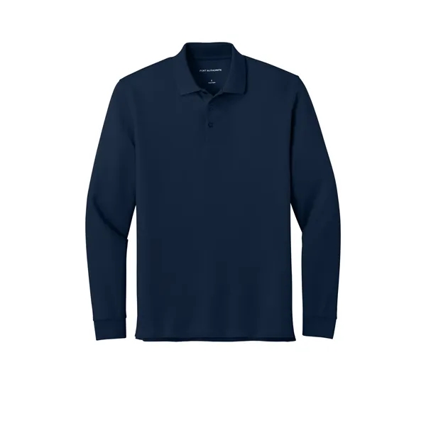 Port Authority Wearever Signature Pique Long Sleeve Polo - Port Authority Wearever Signature Pique Long Sleeve Polo - Image 32 of 49