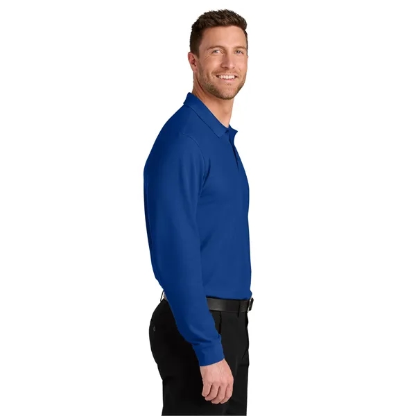 Port Authority Wearever Signature Pique Long Sleeve Polo - Port Authority Wearever Signature Pique Long Sleeve Polo - Image 41 of 49