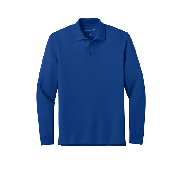 Port Authority Wearever Signature Pique Long Sleeve Polo - Port Authority Wearever Signature Pique Long Sleeve Polo - Image 42 of 49