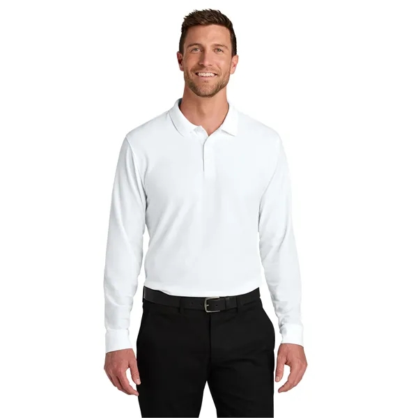 Port Authority Wearever Signature Pique Long Sleeve Polo - Port Authority Wearever Signature Pique Long Sleeve Polo - Image 44 of 49