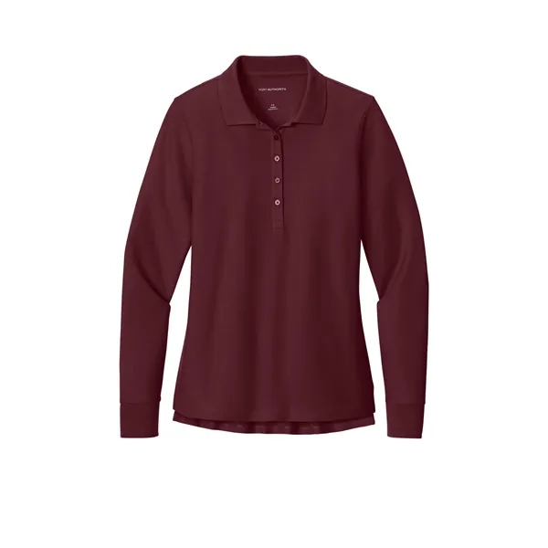 Port Authority Women's Wearever Signature Pique Long Slee... - Port Authority Women's Wearever Signature Pique Long Slee... - Image 3 of 44