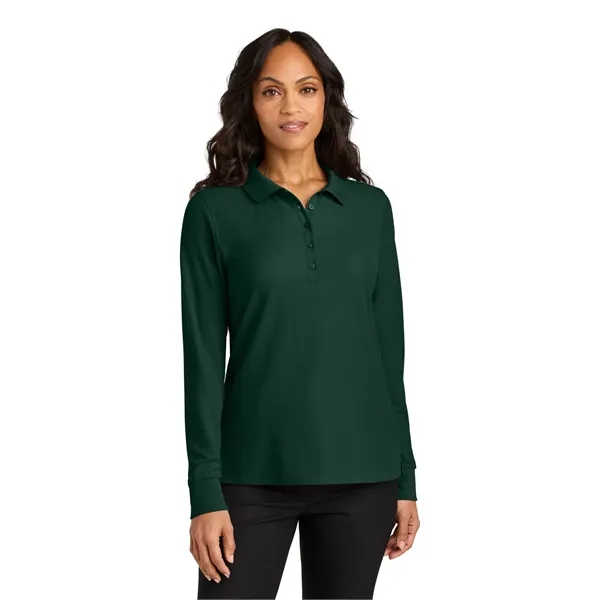 Port Authority Women's Wearever Signature Pique Long Slee... - Port Authority Women's Wearever Signature Pique Long Slee... - Image 4 of 44