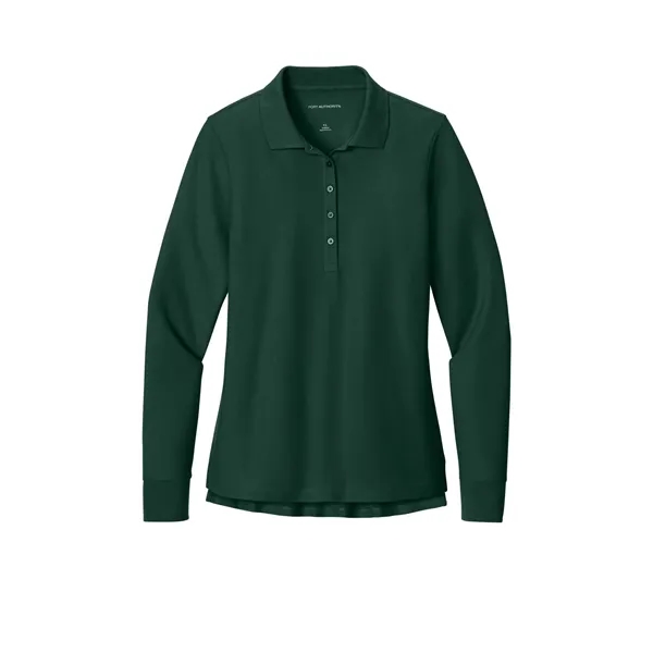 Port Authority Women's Wearever Signature Pique Long Slee... - Port Authority Women's Wearever Signature Pique Long Slee... - Image 7 of 44