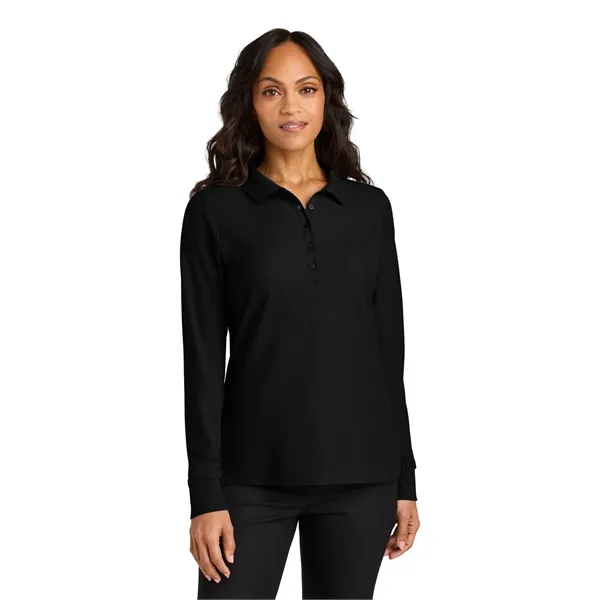 Port Authority Women's Wearever Signature Pique Long Slee... - Port Authority Women's Wearever Signature Pique Long Slee... - Image 9 of 44