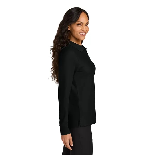 Port Authority Women's Wearever Signature Pique Long Slee... - Port Authority Women's Wearever Signature Pique Long Slee... - Image 11 of 44